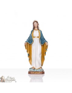 Statue en résine Marie Vierge Miraculeuse 100 cm