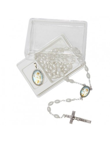 Rosenkranz und Medaille Geschenkbox - 1