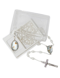 Rosenkranz und Medaille Geschenkbox - 3