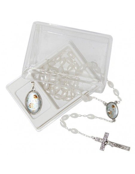 Rosenkranz und Medaille Geschenkbox - 3