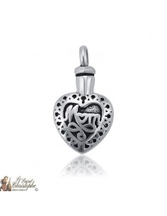 Pendant for ashes heart