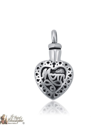 Pendant for ashes heart