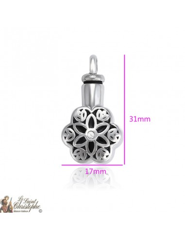 Pendentif pour cendres - fleur