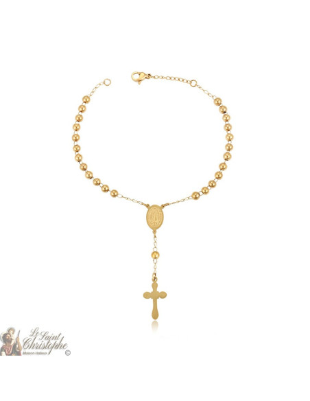 Brazalete de diez piezas chapado en oro de 24 quilates