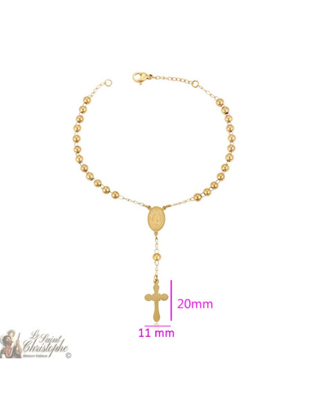 Brazalete de diez piezas chapado en oro de 24 quilates