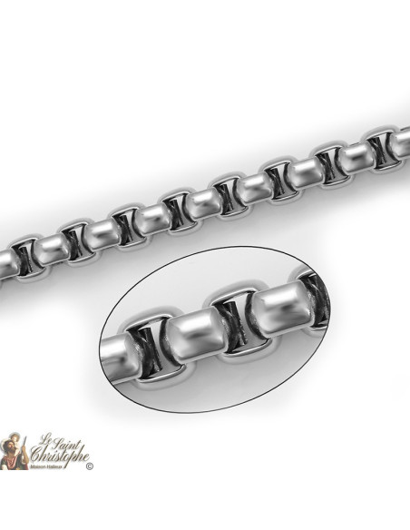 Cadena de acero inoxidable 59 cm