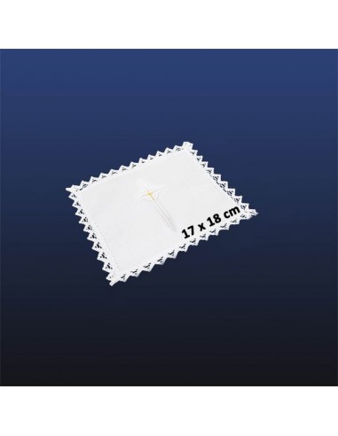 Manuterge Complete set van altaarlinnen - Wit Kruis