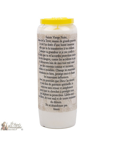 Candela di novena alla Madonna di Częstochowa