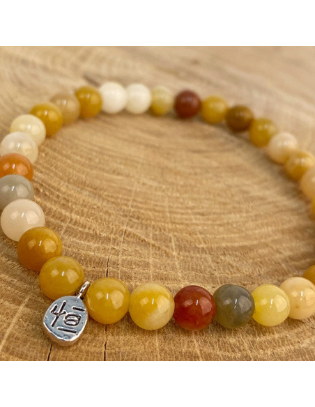 Natural stone bracelet Yellow Jade