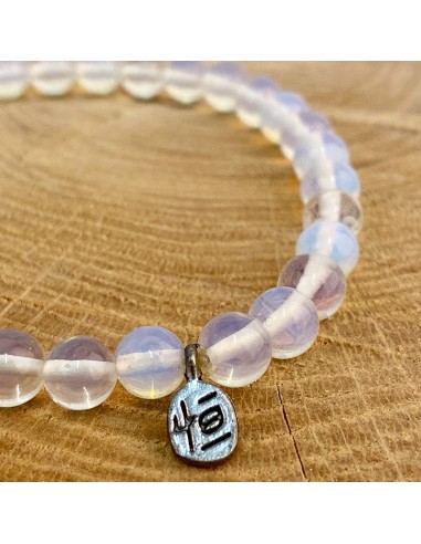 Bracciale in perline opaline