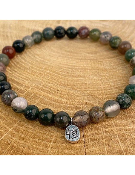 Indian agate bracelet