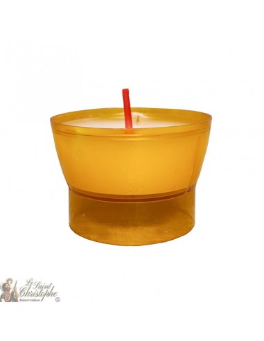 Luces nocturnas de velas amarillas - 3h30