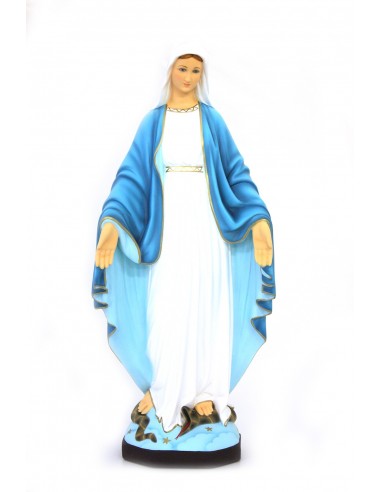 Miraculous Virgin statue in polyresin - 80 cm