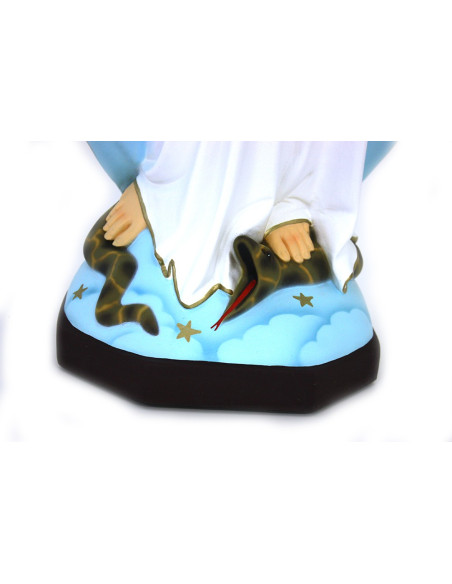 Estatua de la Virgen Milagrosa en poliresina - 80 cm