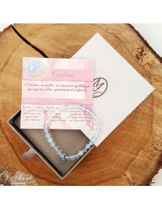 Bracelet en perles d'opaline