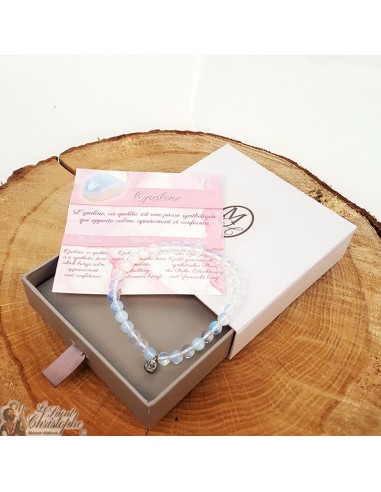 Opaline pearl bracelet