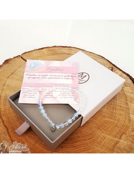 Opaline pearl bracelet