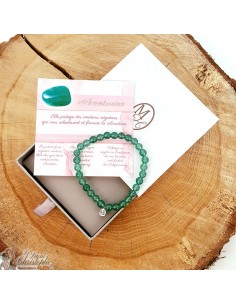 Aventurijn natuursteen armband