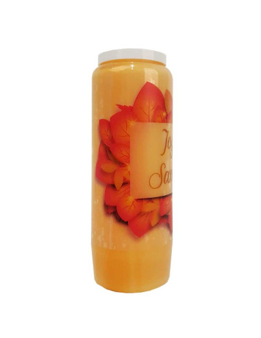 Novena candles orange-cinnamon scented Halloween Samhain 3 carton 20 pcs