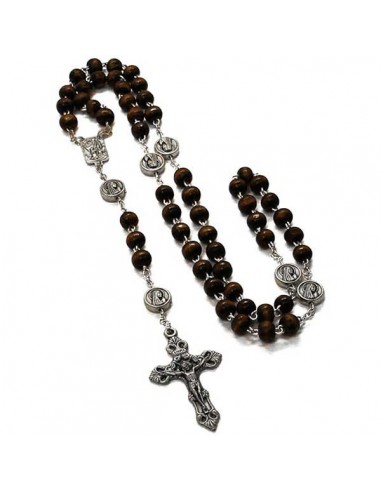 Rosary appearance Heavy black wood