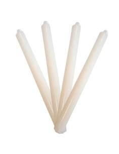 Candele colorate in bianco MH - set di 4 pezzi