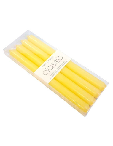 Velas de colores en la masa pollito amarillo MH - set de 4 uds.