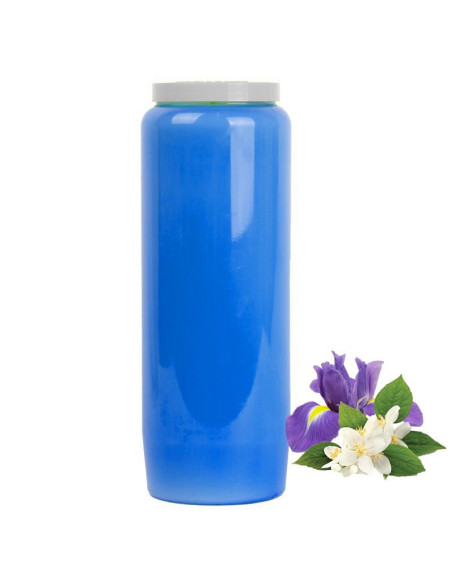Candela Novena con Gelsomino e Iris - scuro