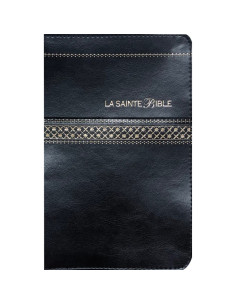 The Holy Bible 1910 - black leatherette, gold edges, slide, tabs