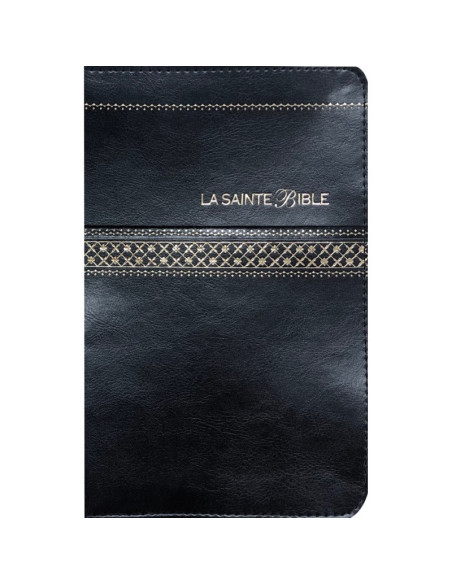 The Holy Bible 1910 - black leatherette, gold edges, slide, tabs