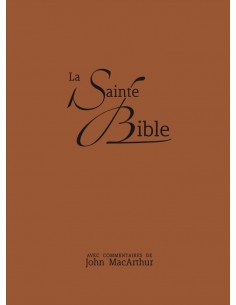 La Sainte Bible d'étude NEG avec commentaires de John MacArthur - onglets