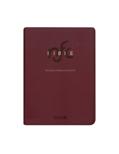La Bible Nouvelle Français courant - leatherette, slipcase, with DC