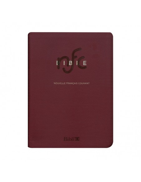 La Bible Nouvelle Français courant - polipiel, estuche, con DC