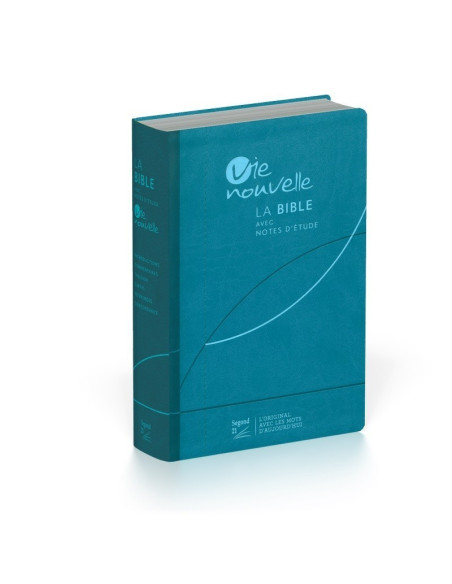 Bible Vie Nouvelle - vivella bleu