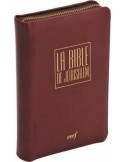 Bible de Jérusalem compacte glissière et tranche or