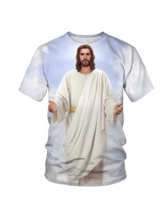 T-shirt in poliestere - Gesù Cristo - 2
