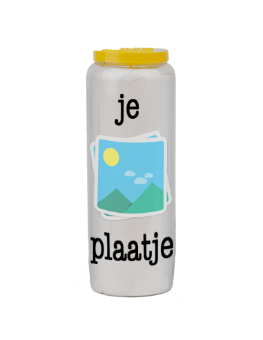 Novenakaarsen met uw afbeelding en tekst - personaliseerbaar - doos 20 stuks