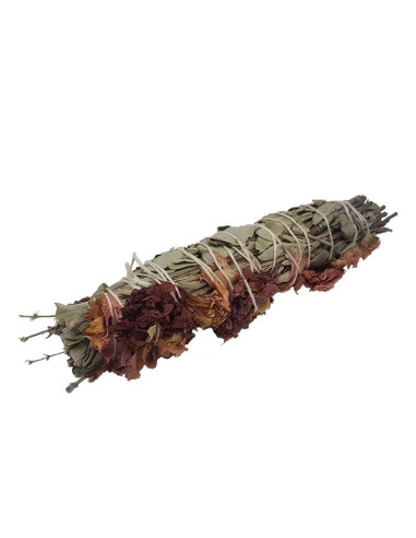 Fagot de sauge lavande de fleurs - 12 cm