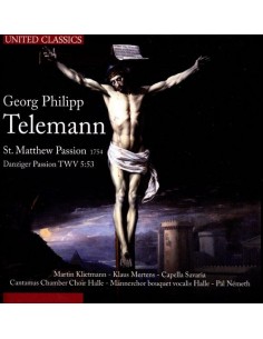Telemann St Matthew Passion 1754 - CD
