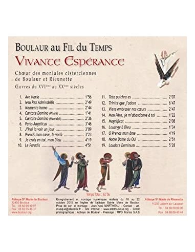 Vivante espérance - CD