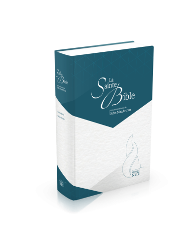 La Sainte Bible Segond avec commentaire de John MacArthur - Couverture illustrée