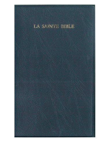 La Biblia Sagrada - Segond 1910 Biblia Compacta, azul marino
