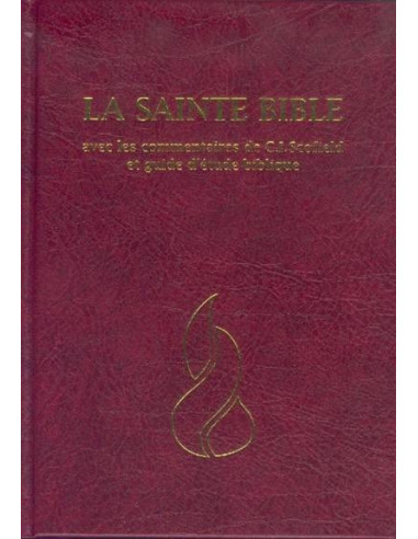 La Sacra Bibbia - Bibbia Segond NEG con commento di C.I. Scofield