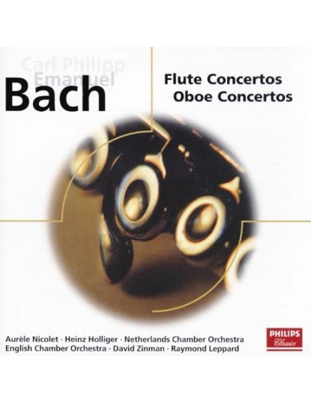 Bach - Flute concertos, oboe concertos - CD