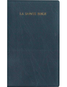 La Sacra Bibbia - Bibbia Segond 1910 - vinile blu con linguette