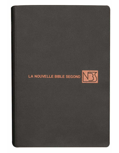 La Nueva Biblia de Segond - vinilo gris y cobrizo