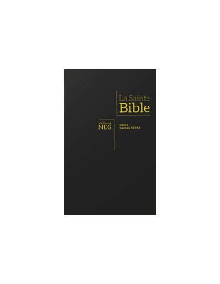 La Sacra Bibbia - Bibbia Segond NEG 1979 a caratteri grandi con linguette