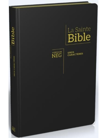 The Holy Bible - Bible Segond NEG 1979 large print with tabs