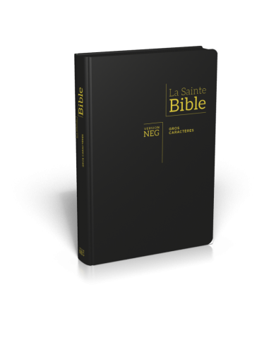 The Holy Bible - Segond NEG Bible, large print, zipper