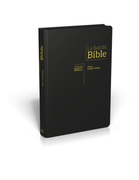 La Santa Biblia - Biblia NEG de Segond, en letra grande y con cremallera