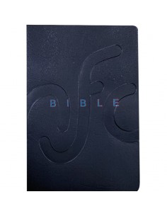La Bibbia comune francese - formato miniatura - vinile blu
